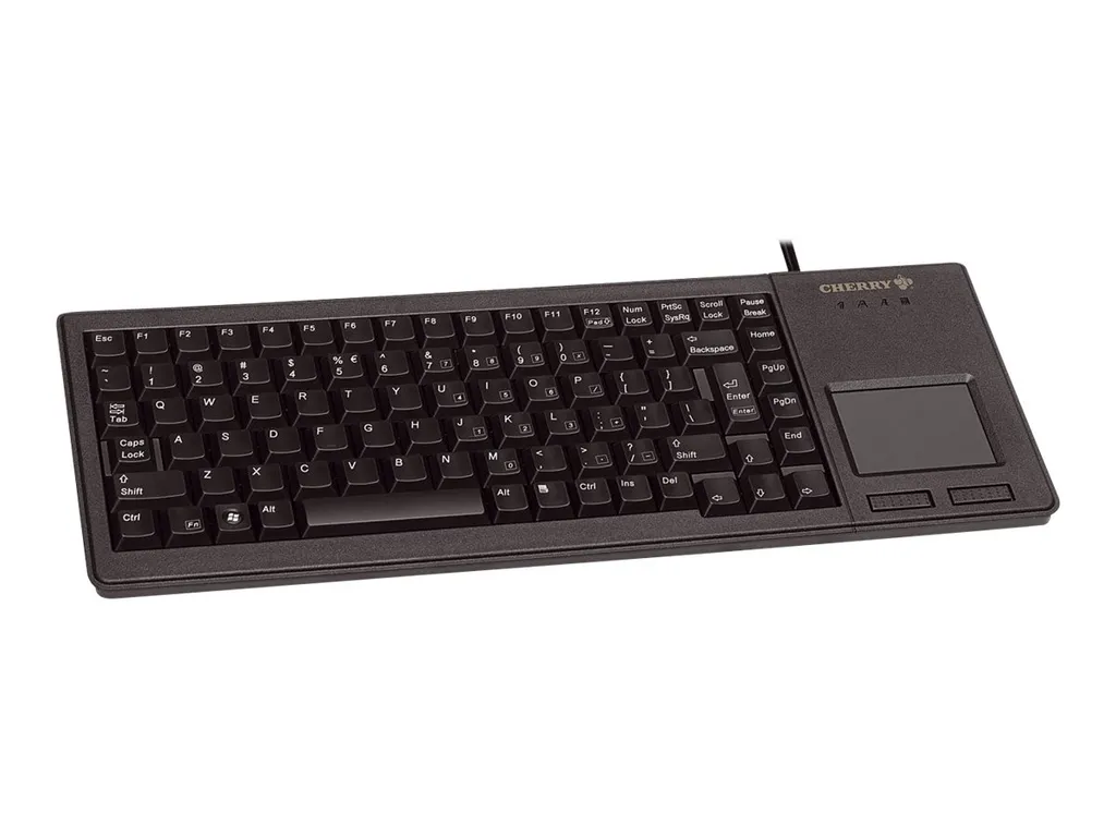 Cherry XS G84-5500 Clavier USB compact noir AZERTY pour usage industriel
