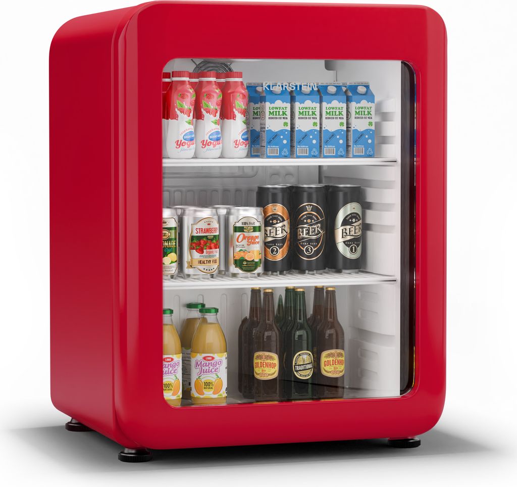 Klarstein Audrey Evo Getränkekühlschrank Mit Glastür - 65L, Produktbild 