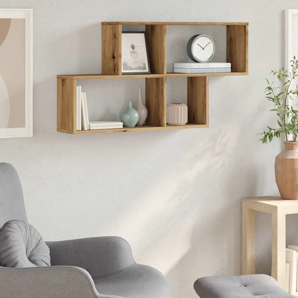 Maison Exclusive Mensola Rovere 100cm per Famiglia | Sicura e Capiente - 3