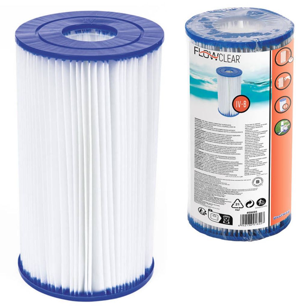 Bestway 58095, Kazeta filtračného čerpadla, Modrá, Biela, Obrázok produktu 