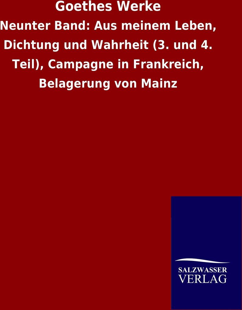 Goethes Werke