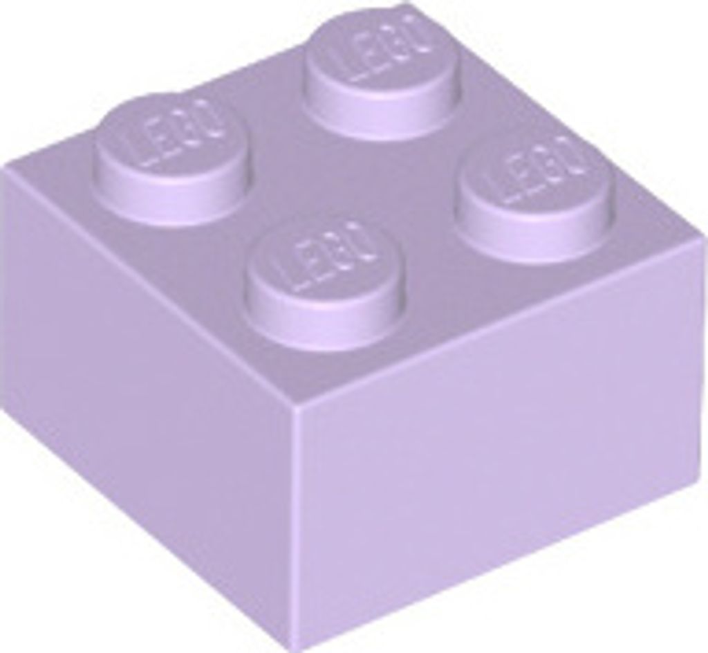 1 Stück LEGO, Teil Nr. 3003 in Lavendel (Lavender)