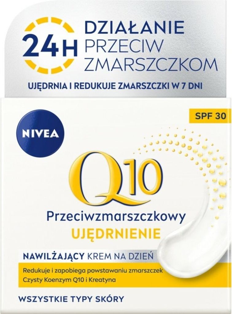NIVEA Q10 Anti-Falten Feuchtigkeitsspendende Tagescreme SPF30 50ml
