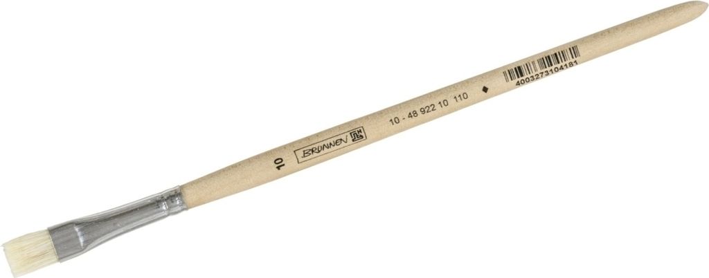 Borstenpinsel Schule Holz 10 Packung mit 12 Stück