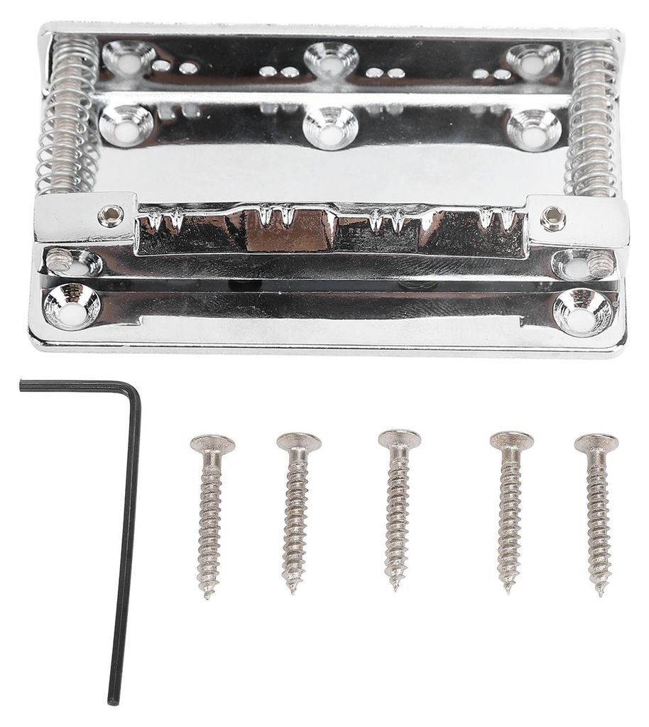 Mandolinensteg aus Chromlegierung, 8-saitiger Metall-Mandolinensteg, Musikinstrumentenzubehör