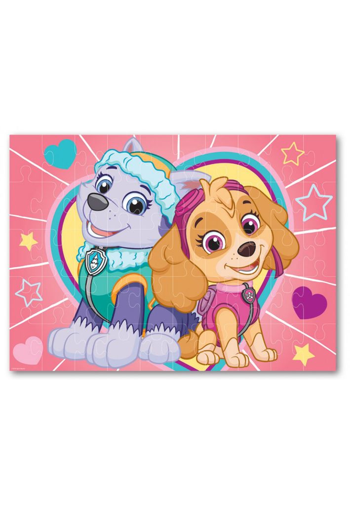 Paw Patrol Girl Skye und Everest Kinder-Puzzle Puzzle-Spiel mit 50 Teilen