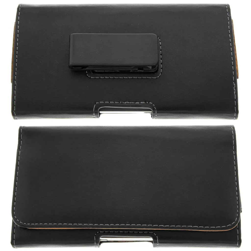 Porta Cellulare Cintura Universale XXL - Elegante e Funzionale Nero - 2