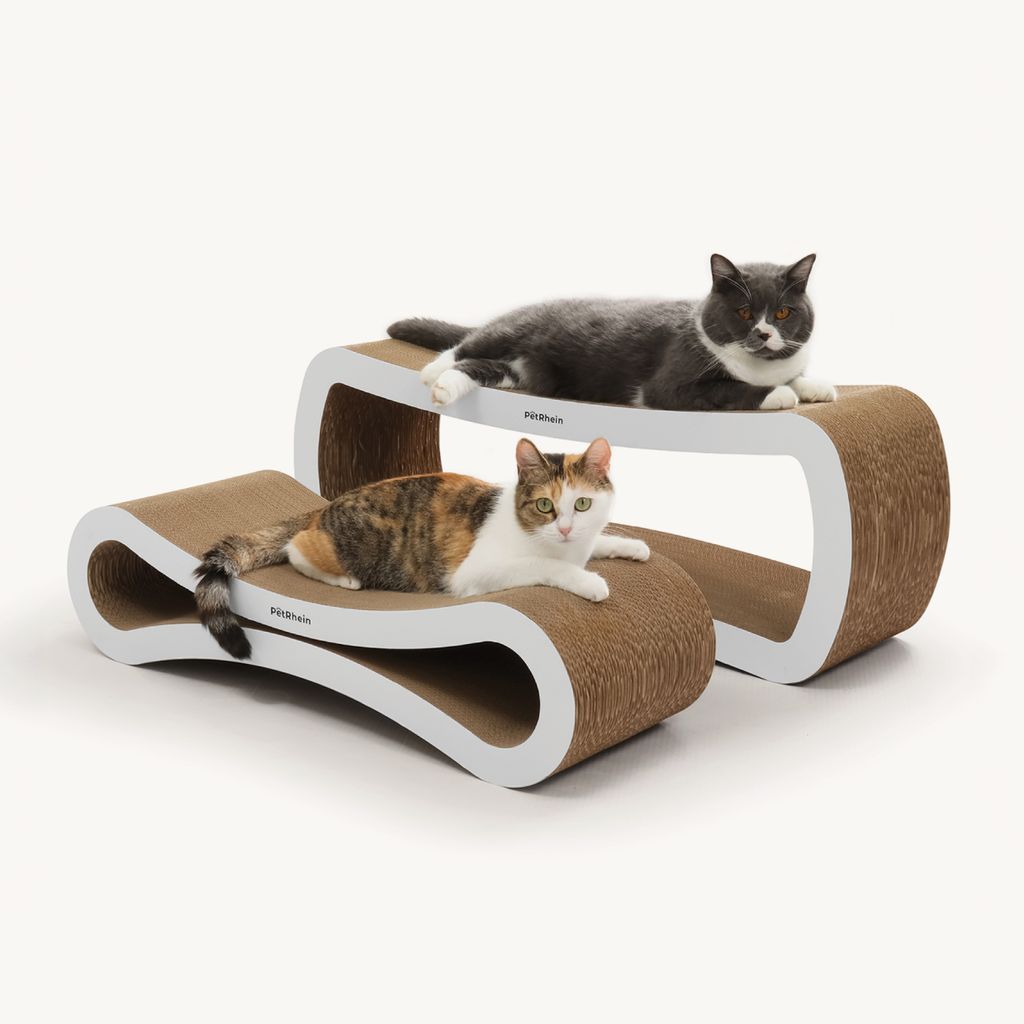 PetRhein Kratzbrett Katze XXL Set 86+75cm - Zwei-in-Eins Produktbild 