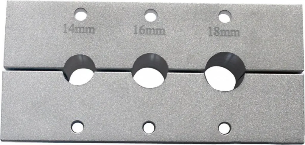 Pince de maintien pour cylindre JMP compatible diamètres 14 à 18 mm