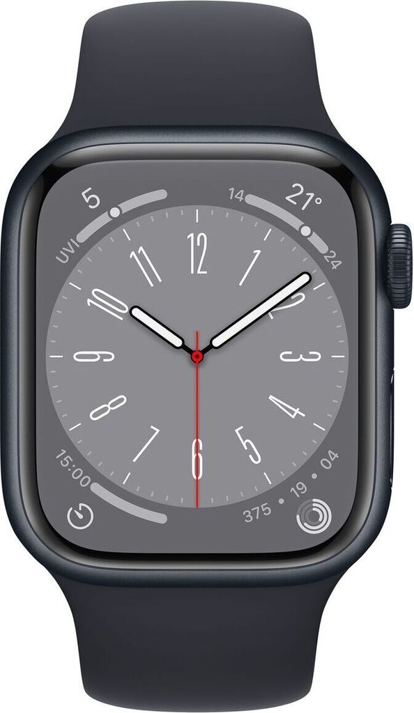 Apple Watch Series 8 OLED 41 mm Schwarz GPS Kaufland