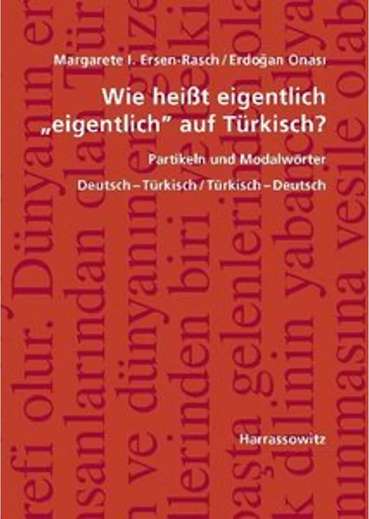 Manuel de Linguistique Turque : Particules et Mots Modaux Allemands