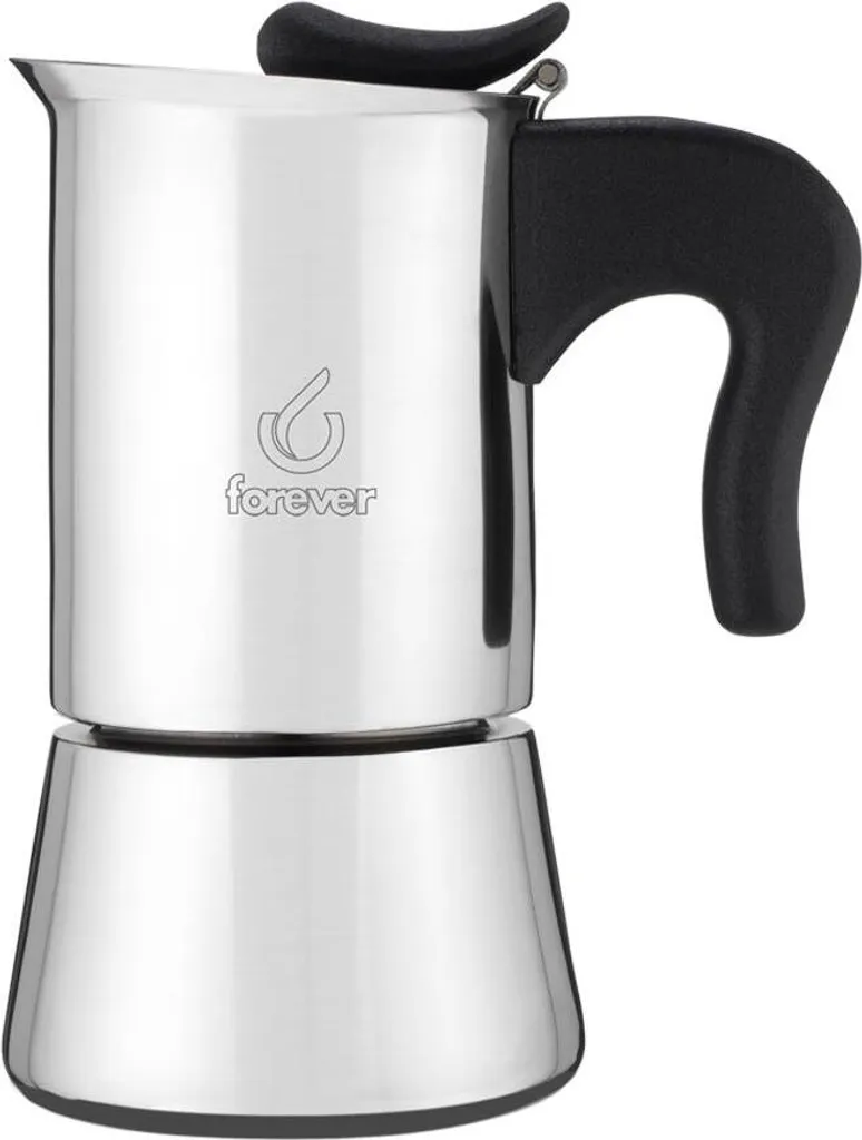 Cafetière italienne induction Forever Miss Splendy en aluminium 6 tasses