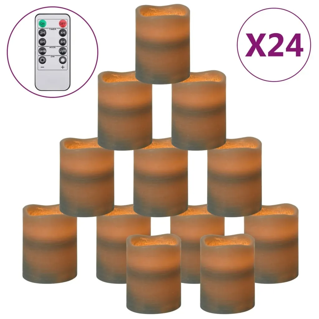 Confezione Da 72 Candele LED Senza Fiamma Con