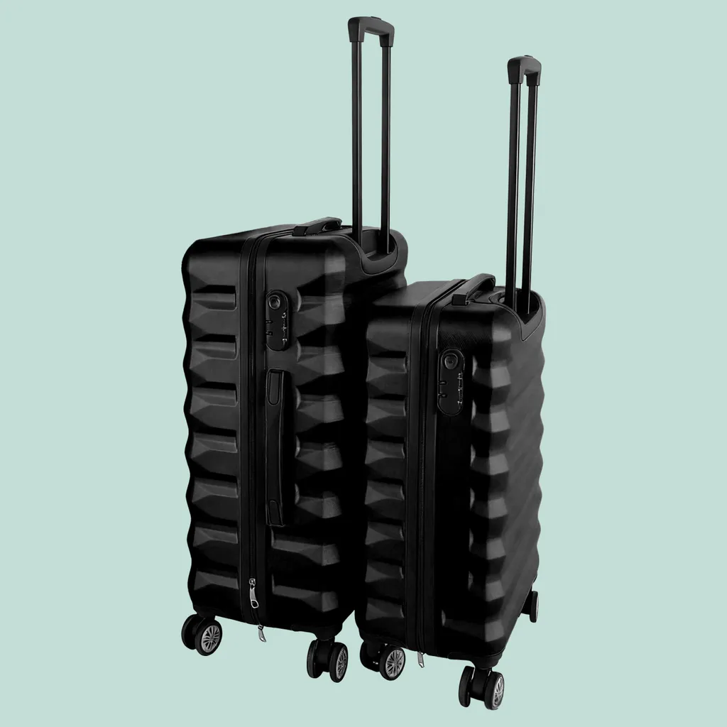 Set Valigie 2 Pezzi Relaxdays: Bagaglio a Mano e Stiva Professionale - 5