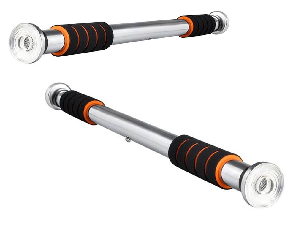 Two identical pull-up bars are shown against a white background.