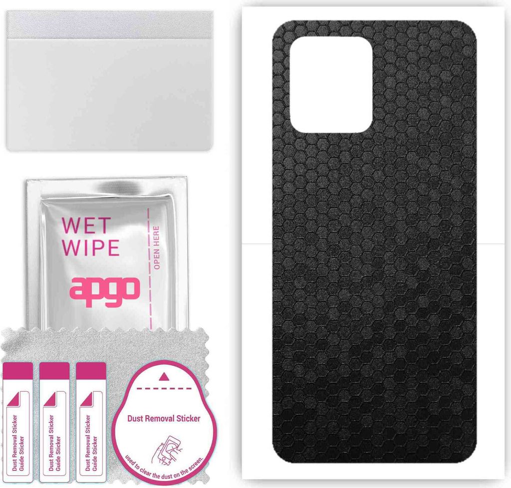 apgo Rückseite Schutzfolie, Skin, kompatibel mit Motorola Moto G Stylus 2023, Hinten Displayschutzfolie aus Vinylfolie, kratzfest, einfache Montag...