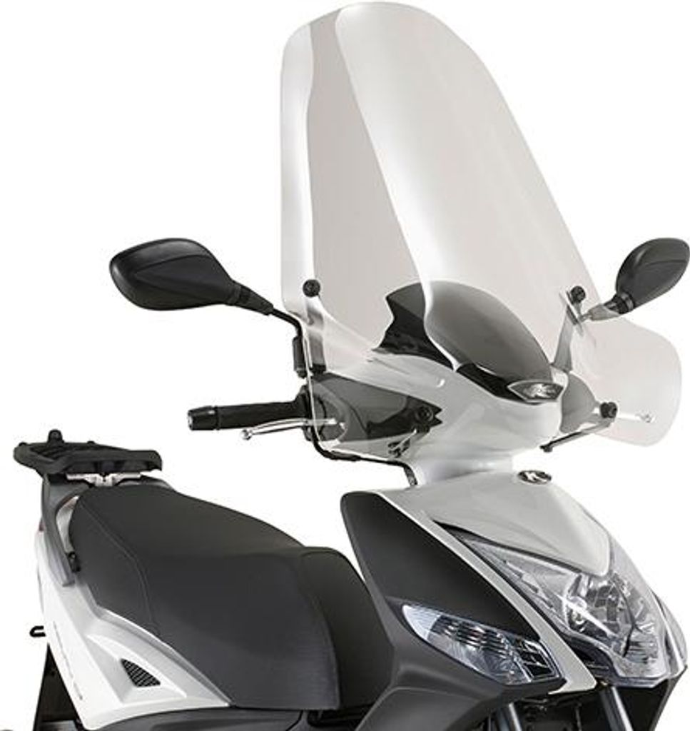 KYMCO AGILITY 50-125-150 72 x 66 CM GLAS - ERFORDERLICHE BEFESTIGUNG A440AK FÜR 08-13 JAHRE UND A6119AK JAHRE