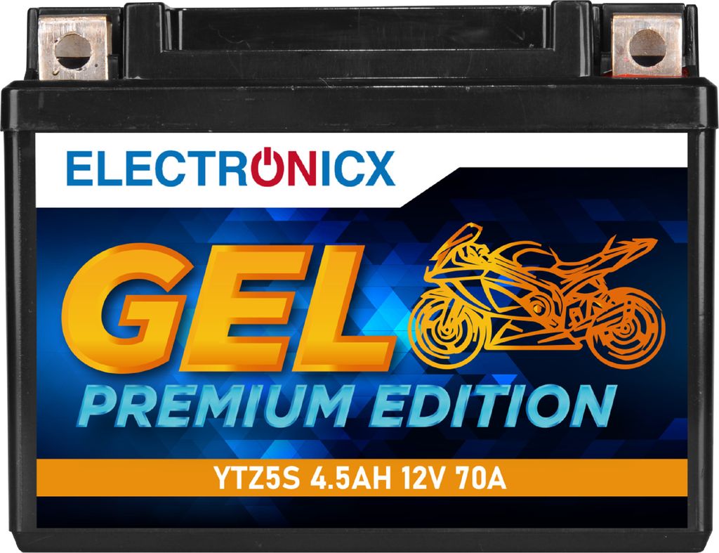 Electronicx Extreme Edition Batteria GEL 12V 4,5Ah 70A ▶ Immagine del prodotto 