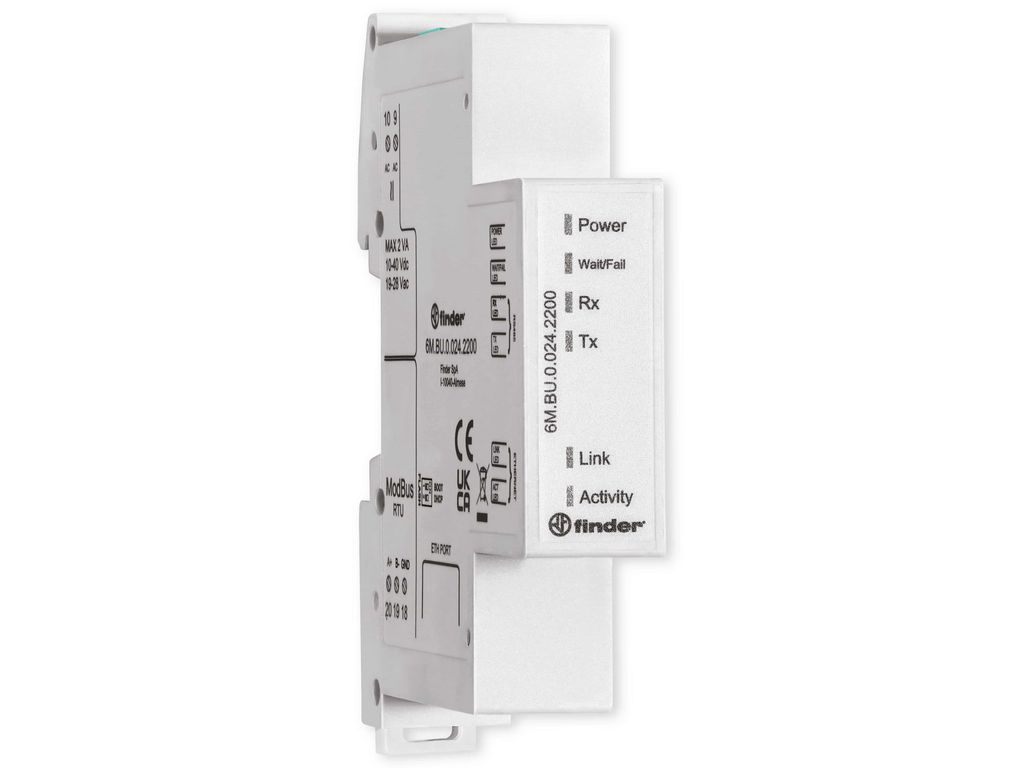 Finder Modbus-Gateway für Messwandler (6M.BU.0.024.2200)