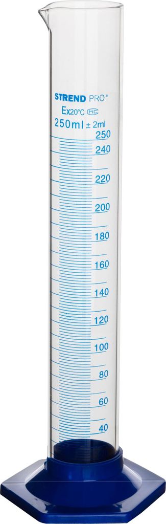 Zylinder Strend Pro, 250 ml, Messzylinder, Glas Produktbild 