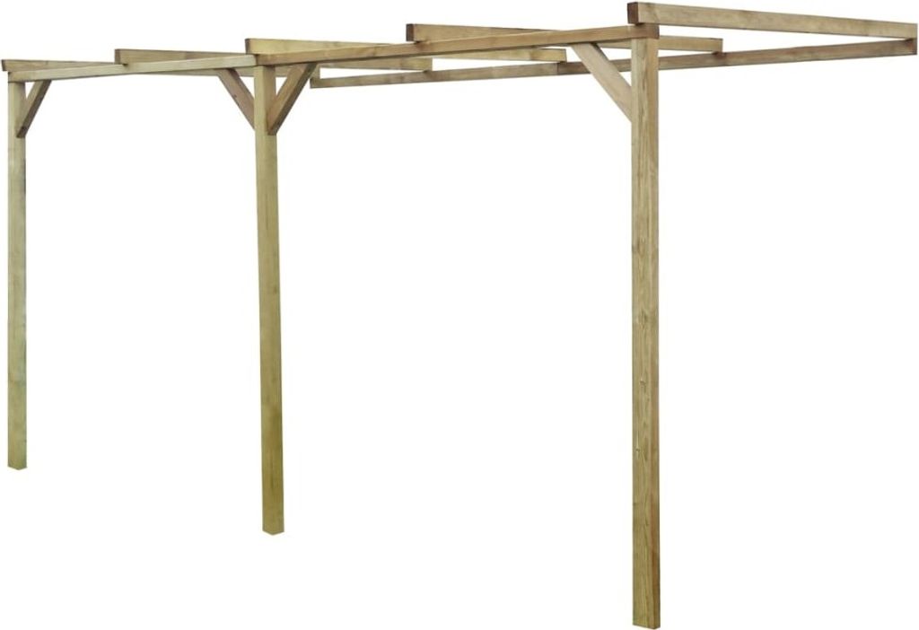 vidaXL Terrassen-Pergola 2x4x2,2 m Holz Produktbild 