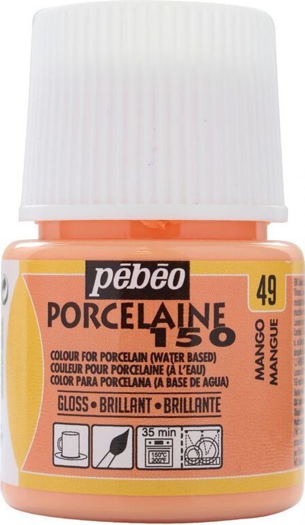 Pebeo Porcelaine 150, 45 ml, 49 Mangos
