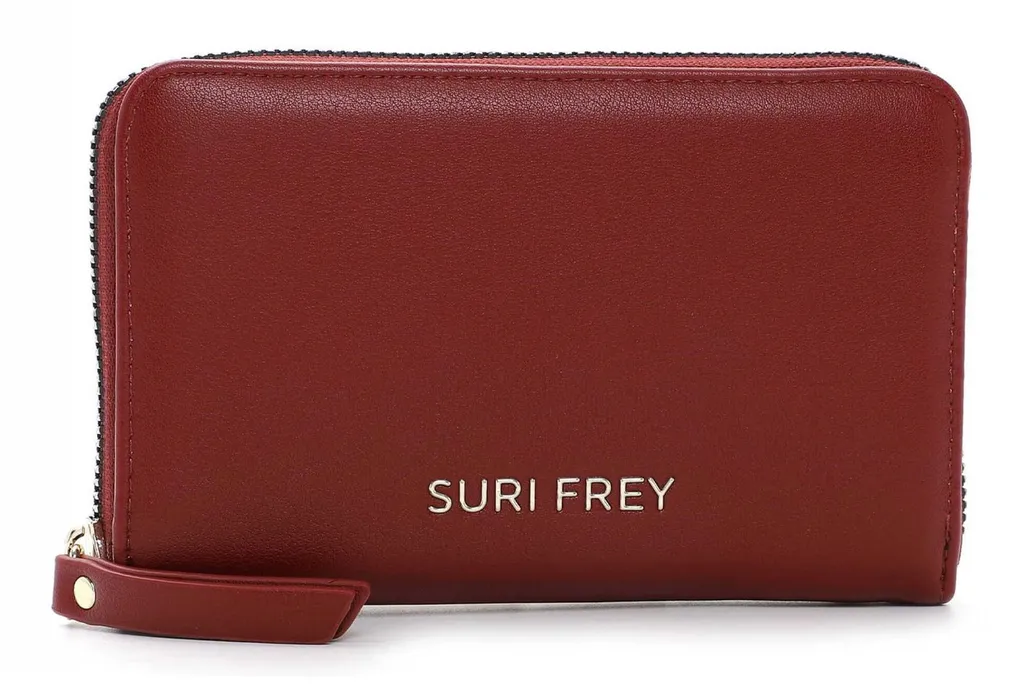 Review SURI FREY Tiffany Wallet Darkred: Spazio e Protezione RFID