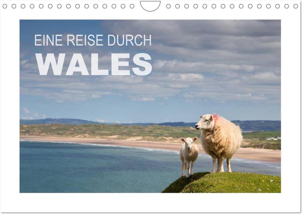 Wales / AT-Version (Wandkalender 2026 DIN A4 quer), CALVENDO Monatskalender