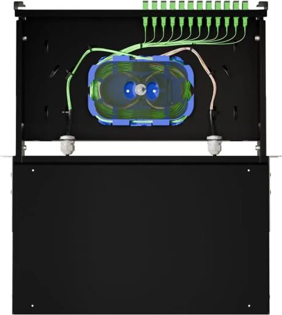 Solution de Câblage Optique 1U : Évitez les Pertes de Signal 24 LC/PC