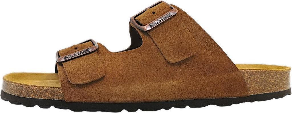 Dr. Stark Herrenschuhe Pantoletten Braun Freizeit, Schuhgröße:47 EU