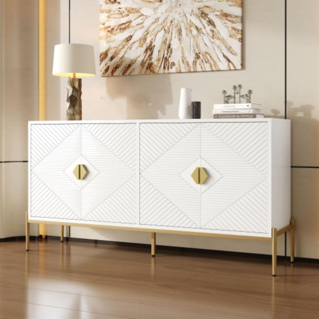 Sideboards,Kommode Schränke,Lagerschränke,Kommode,geeignet für Wohnzimmer/Esszimmer 162 x 40 x 80cm (B/H/T)