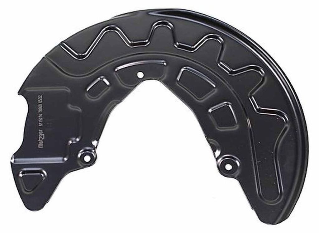 Spritzblech Bremsscheibe vorne rechts Aluminium METZGER für u.a. VW GOLF
