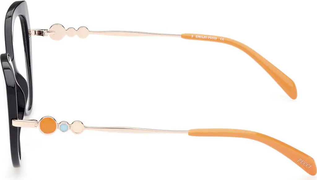 Montatura per occhiali Emilio Pucci EP5190-53001 Ø 53 mm - 4