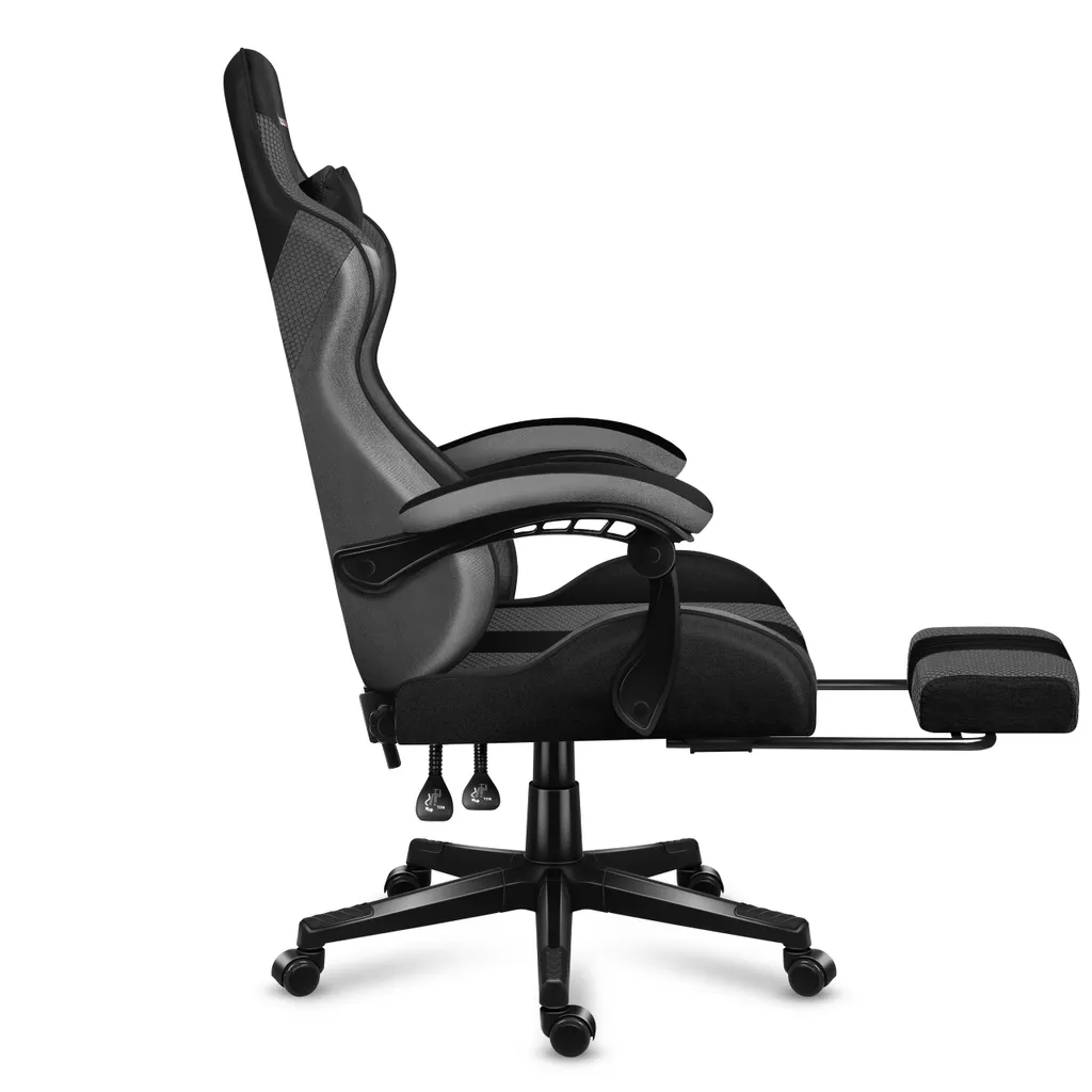 Siège Gaming Confortable Huzaro Force 4.7 Gris pour Longues Sessions - 11
