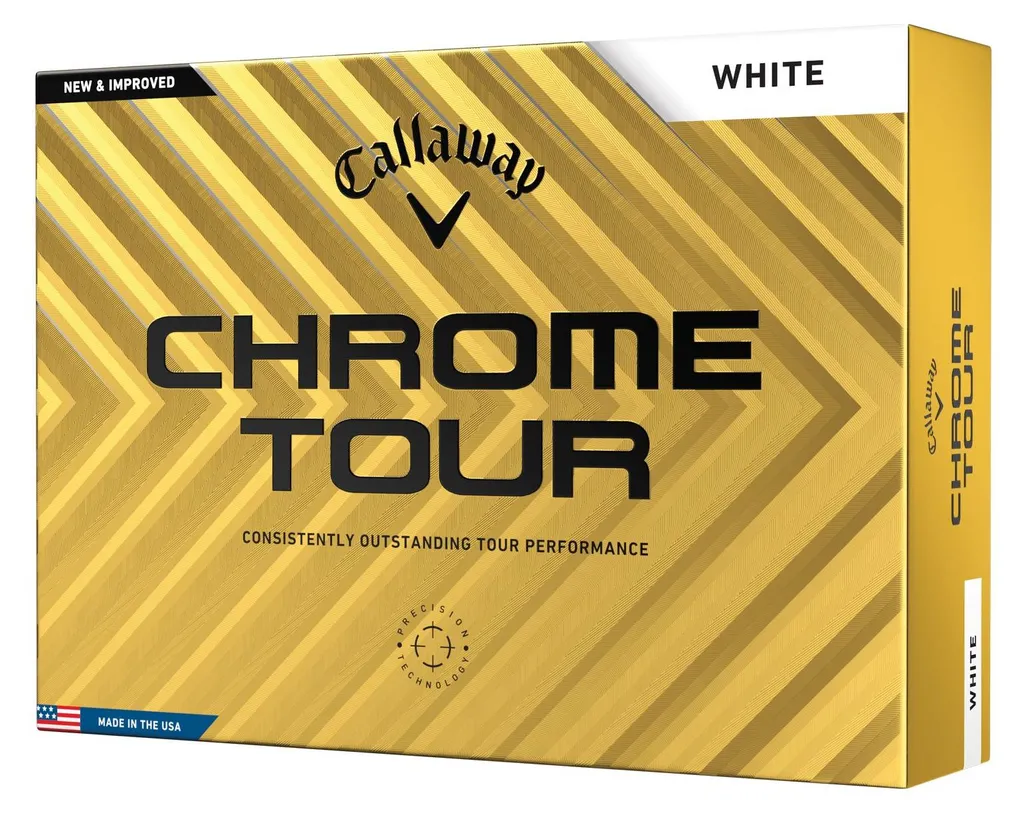 Callaway Chrome Tour balles de golf blanches pack de 12 performance - 2