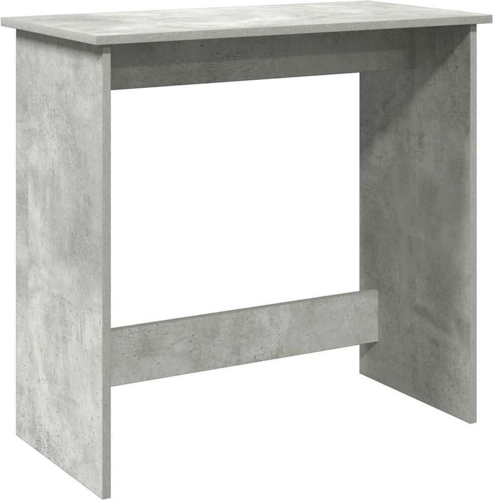 Schreibtisch Betongrau 80x40x75 cm Holzwerkstoff