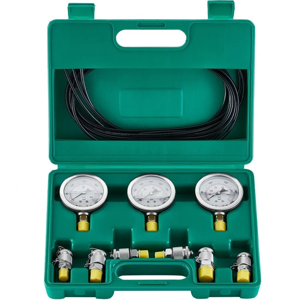 Kit testeur pression hydraulique pour tracteur et machine de chantier