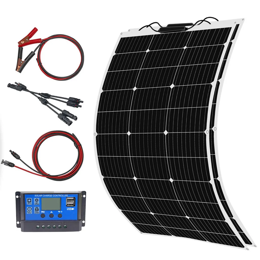 Modulo Fotovoltaico 100W Flessibile ETFE 12V/24V per Case e Shed
