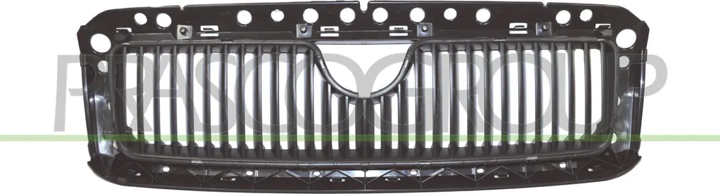 Grille de calandre Octavia I robuste en ABS noir, modèle PRASCO SK0222001