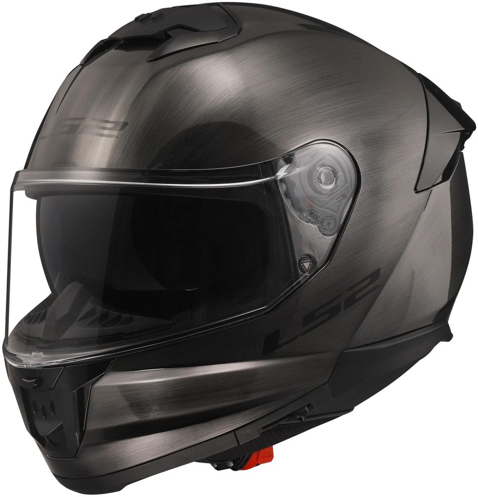 LS2 FF808 Stream II Jeans Helm, titan, M (57/58) Produktbild 