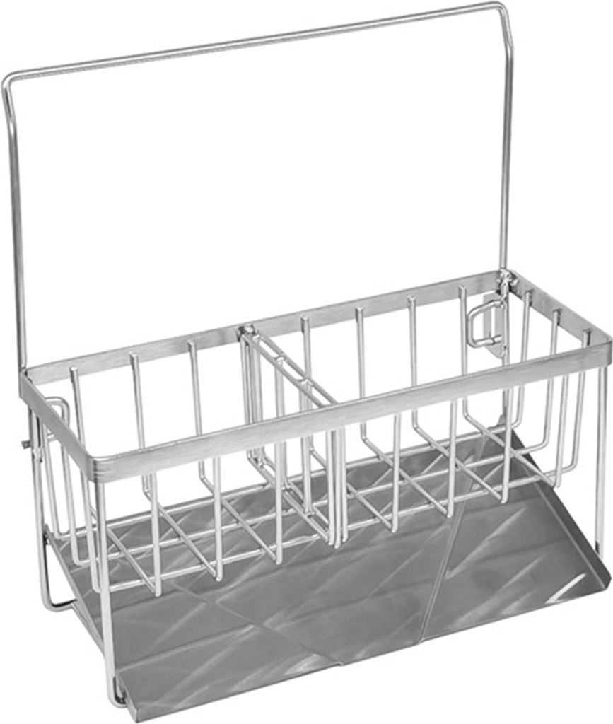 Küchenspüle Organizer Trennwand Verstellbares Neigungsdesign Aushöhlen Multifunktionales Küchenarbeitsplatten-Lagerregal Home Supply