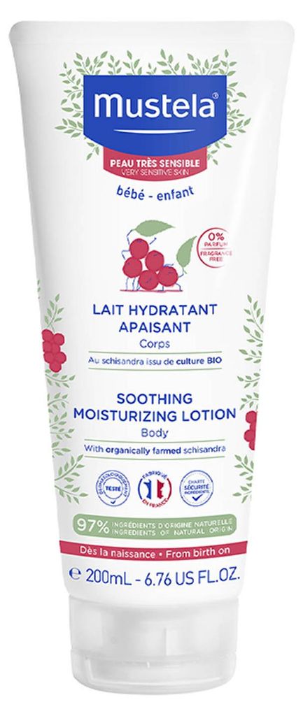 Mustela Latte Corpo Lenitivo al Perseose di Avocado BIO, Immagine del prodotto 