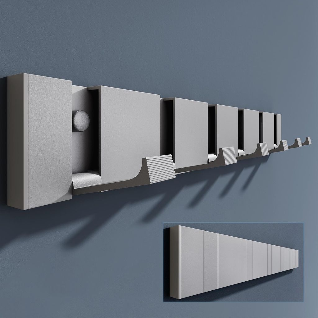 doporro Garderobenhaken Wand Moderne Wandgarderoben aus Produktbild 