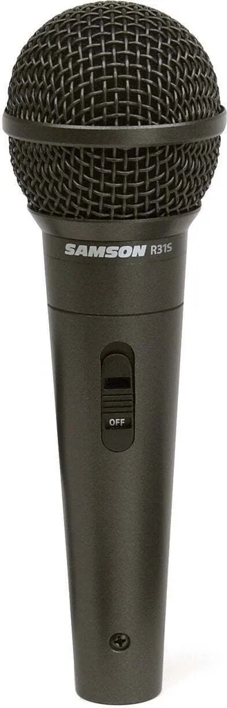 Microphone Filaire Samson R31S Haute Fidélité avec Commutateur Silencieux