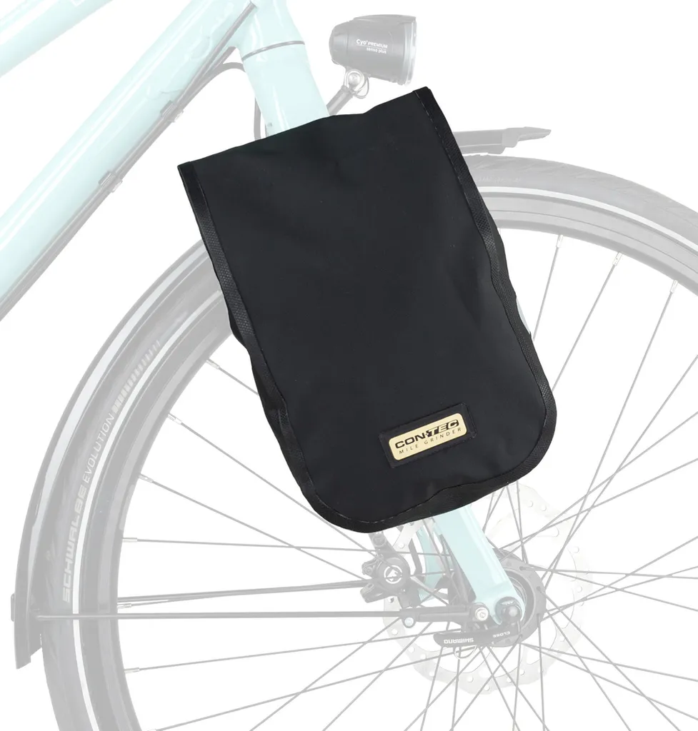 Contec Mile Grinder Lowrider Sacoche Vélo Avant Étanche Noir 10L