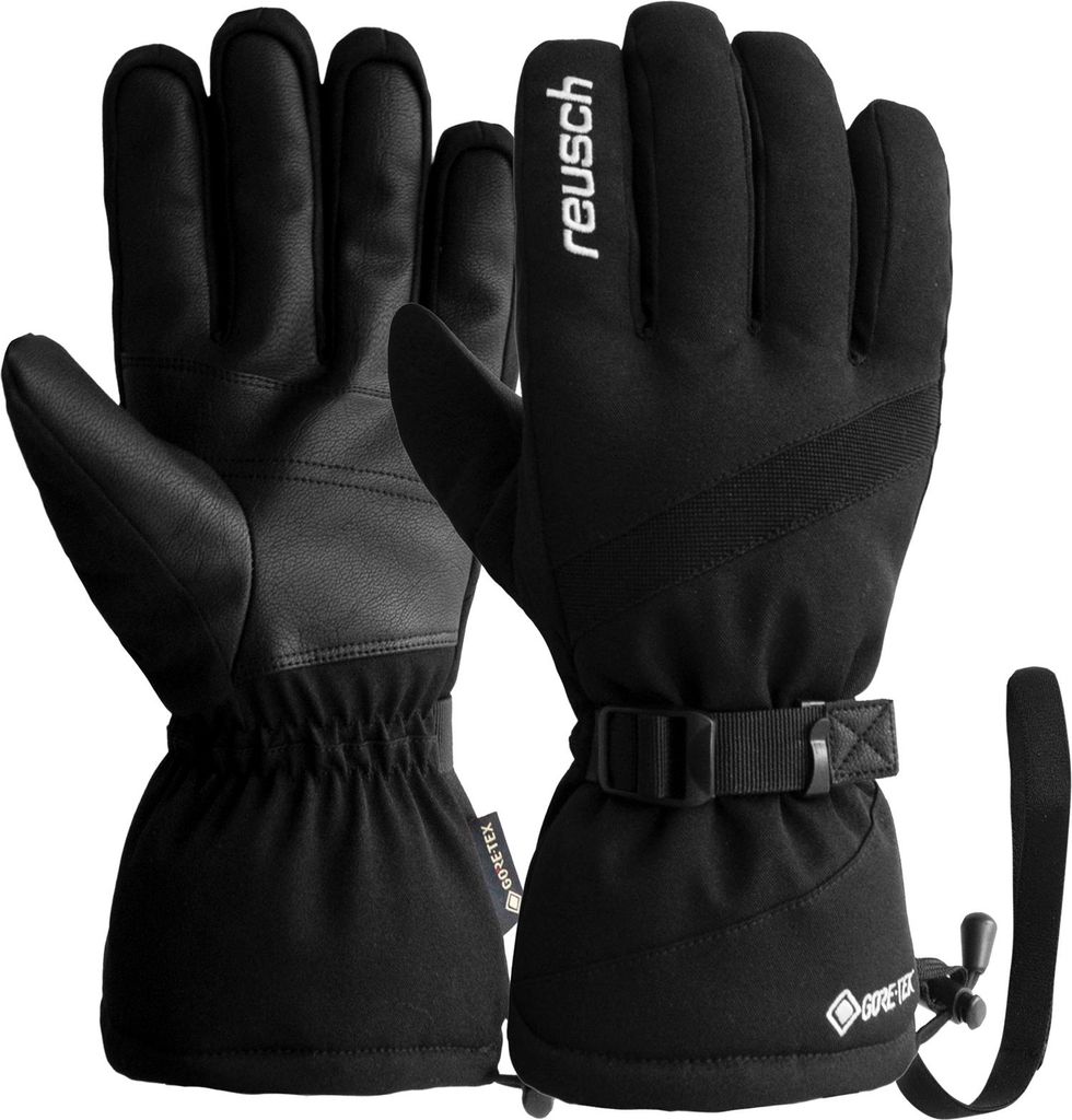 Reusch Fingerhandschuhe Winter Glove Warm GORE-TEX aus wasserdichtem und atmungsaktivem Material 7701 black/white XS