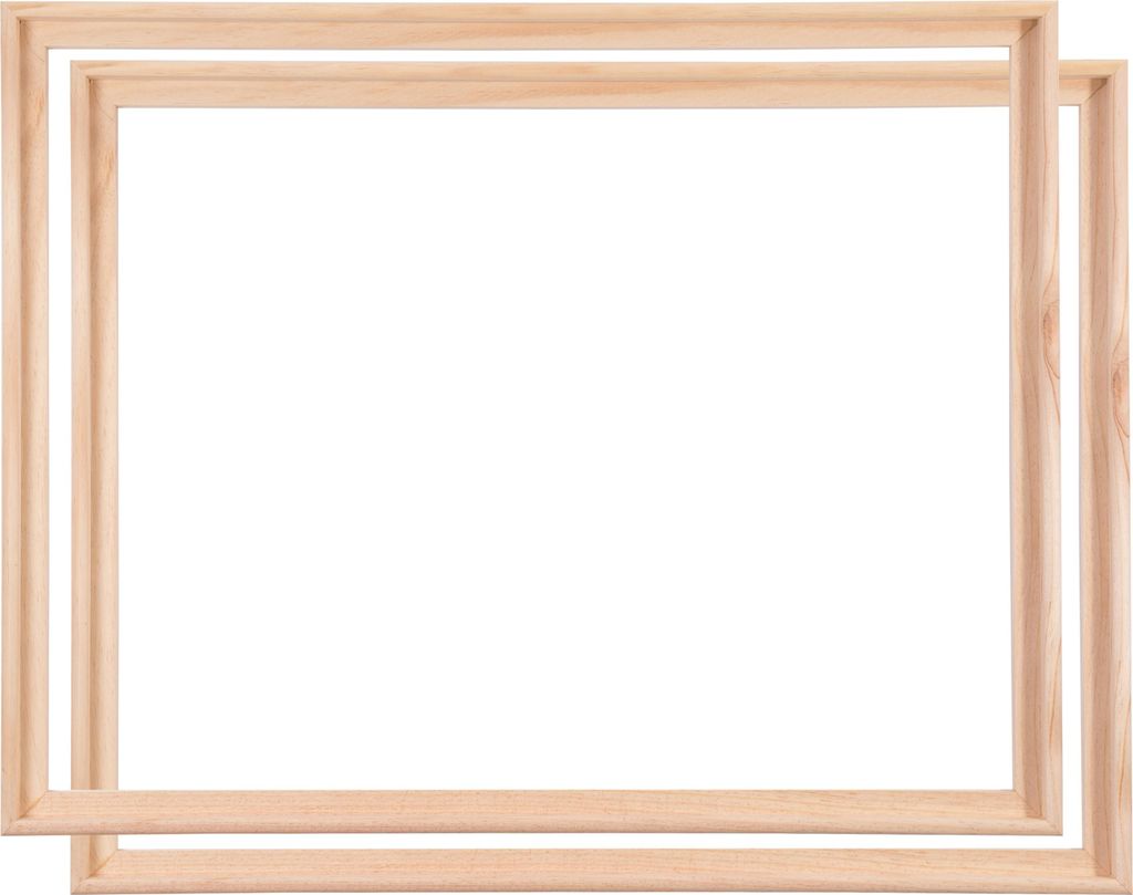 2 SCHATTENFUGENRAHMEN für KEILRAHMEN 70x100 cm | Rahmen für Leinwände