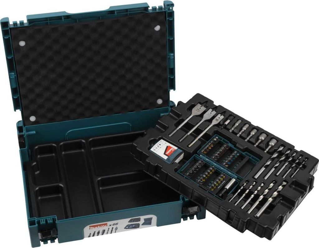 Makita Makpac - Set di punte per avvitare e punte per Immagine del prodotto 