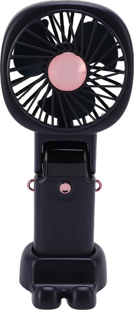 Tragbarer Handventilator Power Bank Silent Neck Hanging USB Desktop Fan für Outdoor und Reisen Blau