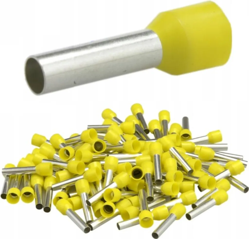 Ghiera isolata 6.0/18 giallo (100 pz.)